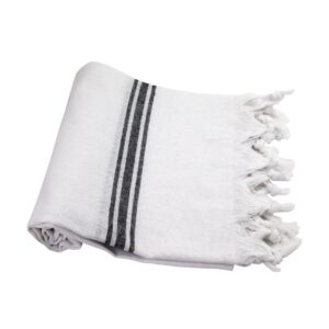 Hamamtuch Bahar weiß mit schwarzen Streifen 80x175 cm 591212 (3).jpg