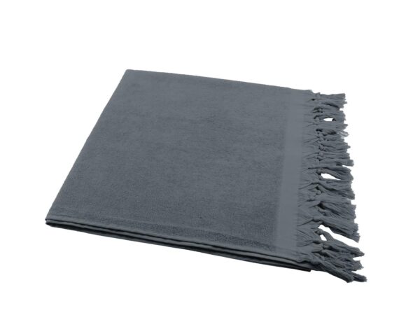 Hamamtuch Frottee anthrazit mit Fransen ca- 90x180 cm 7722-jpg Hamamtuch Frottee anthrazit mit Fransen ca. 90x180 cm 7722.jpg