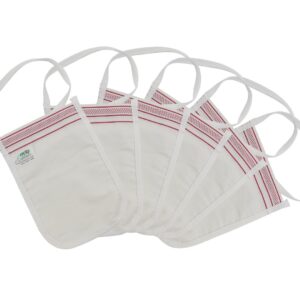 Peeling Handschuh Kese Kelebek 12 Stk. dick, roter Rand 5506-12.jpg
