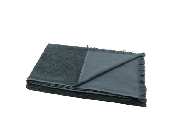 Hamamtuch Frottee anthrazit mit geraden Fransen ca. 90x180 cm 7733.jpg