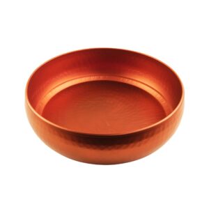 Fußbad Schüssel aus Aluminium, Farbe bronze hell lackiert 57541.jpg