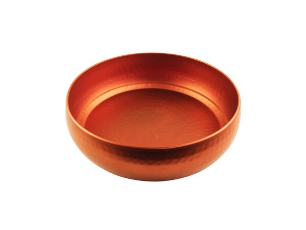 Fußbad Schüssel aus Aluminium, Farbe bronze hell lackiert 57541.jpg