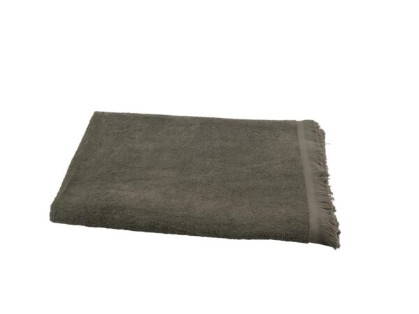 Hamamtuch Frottee braun mit geraden Fransen 90x180 cm 7708.jpg