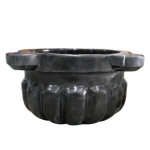 Marmor Waschbecken Kurna schwarz mit Ablauf Toros 501928.jpg