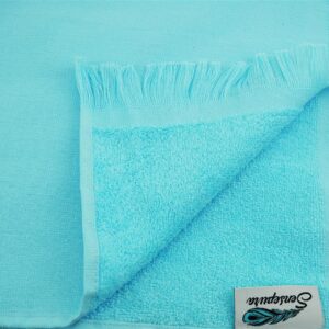Hamamtuch Frottee türkis mit geraden Fransen 90x180 cm 7713 (2).jpg
