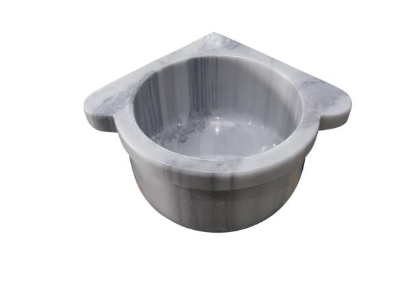 Marmor Wasserbecken -Kurna- Classic weiss eckig 90 Grad Winkel mit Ablauf 28031 -3-jpg Marmor Wasserbecken (Kurna) Classic weiß eckig 90 Grad Winkel mit Ablauf 28031 (3).jpg
