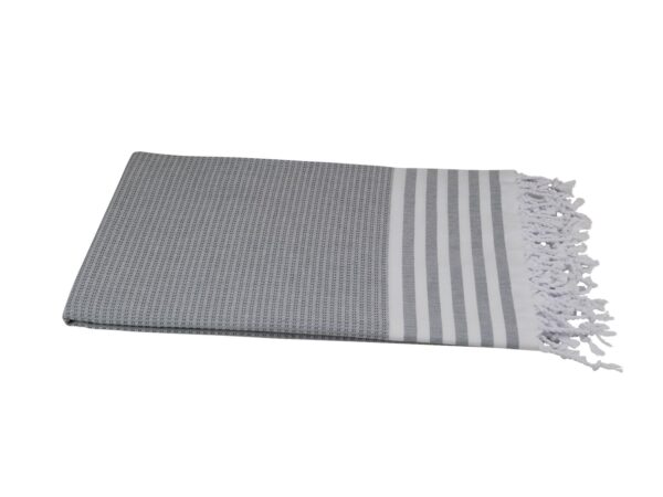 Hamamtuch grau weiß 100x175 cm Pestemal Tala 501402 (3).jpg