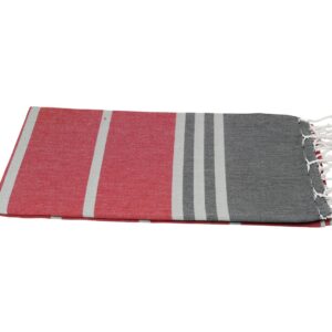 Hamamtuch grau rot 100x180 cm Alanya 2.0 501616.jpg