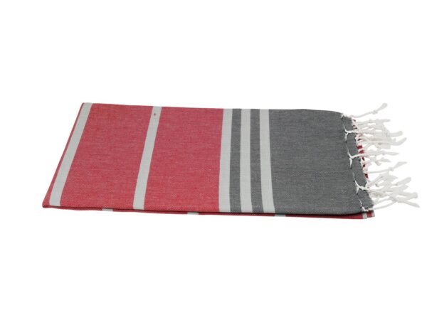 Hamamtuch grau rot 100x180 cm Alanya 2.0 501616.jpg