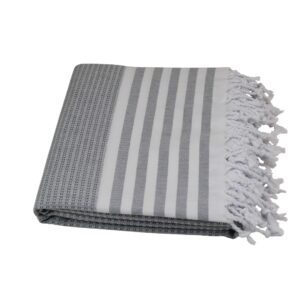 Hamamtuch grau weiß 100x175 cm Pestemal Tala 501402 (2).jpg