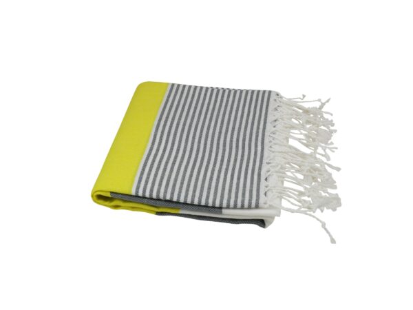 Hamamtuch weiß anthrazit gelb ca. 100x175 cm Stripes 501344 (2).jpg