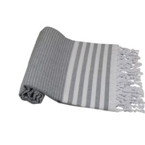 Hamamtuch grau weiß 100x175 cm Pestemal Tala 501402.jpg