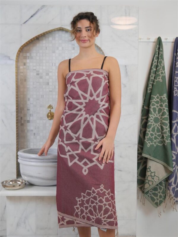 Hamamtuch-bordeaux-100x180cm-Mosaik-502165 (4).JPG