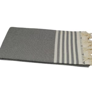 Hamamtuch Saunatuch braun beige 100x180 cm Tala 501398.jpg