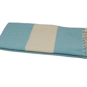 Hamamtuch türkis naturbeige Zickzack 100752 (2).jpg