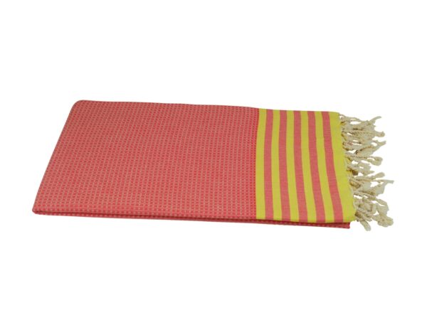 Hamamtuch Saunatuch 100x175 cm lachs gelb Tala 501403.jpg