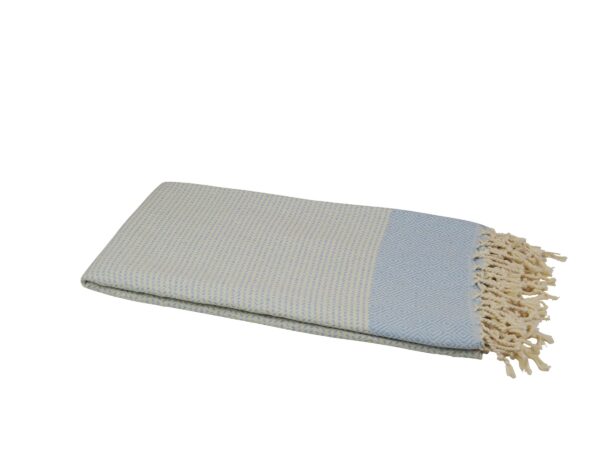 Hamamtuch Baumwolle naturbeige hellblau 501331.jpg