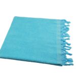 Hamamtuch Frottee türkis mit Fransen ca. 90x180 cm 7721.JPG