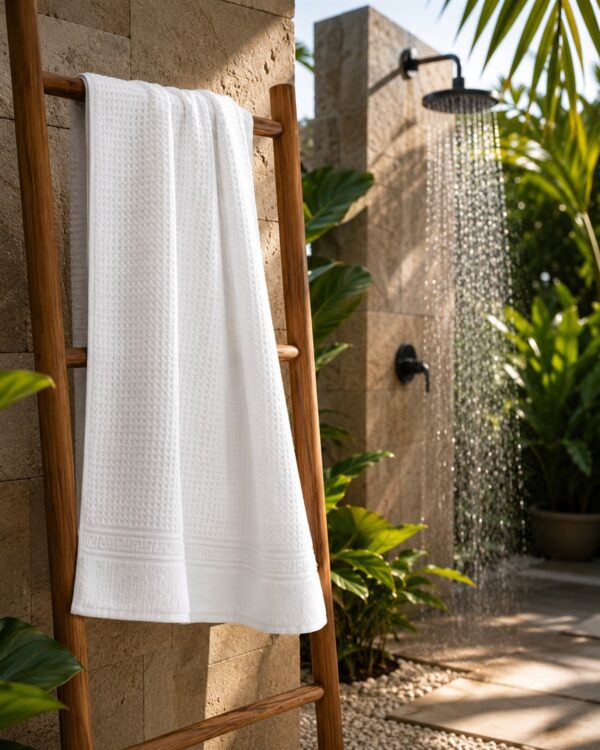 Duschtuch Weiss 70x140 cm - Hotel Qualit-t- 100- Baumwolle- Wabenmuster 1001511 -6-png Duschtuch Weiß 70x140 cm – Hotel Qualität, 100% Baumwolle, Wabenmuster 1001511 (6).png